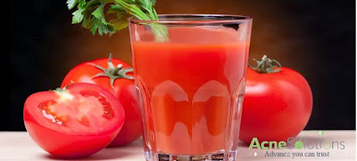 Nước ép cà chua với dưa hấu