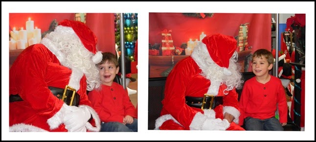 Santa collage