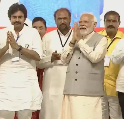  Never assume that the Congress and Jagan Reddy's party are the same: PM Modi in Andhra