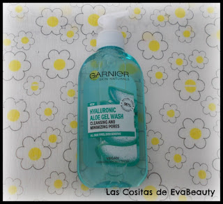 Gel limpiador con aloe vera y ácido hialurónico de Garnier en Notino