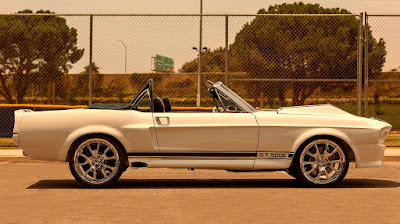 1968 Ford Mustang Convertible Modified 624 HP Coyote Aluminator Whipple Supercharger Side Right