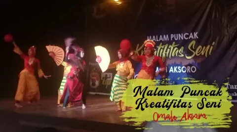 Malam Puncak Kreatifitas Sanggar Omah Aksoro