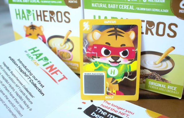 HAPIMOMS Lactation Cookies, HAPIHEROS Natural Baby Cereal Dari HAPIFAM