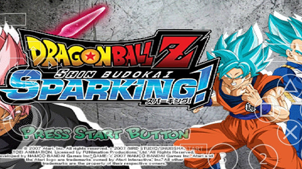 Dragon Ball Shin Budokai 2 PPSSPP Edición Sparking Zero Full Personajes Desbloqueados 