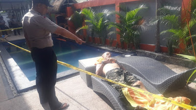 Wisman Asal Wales Tewas di Gili Trawangan, Polisi Temukan Sabu Dikamarnya