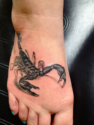 Scorpion Tattoo Free Vector Art 