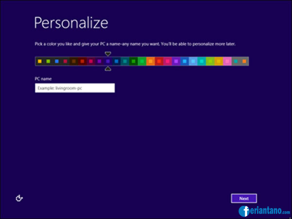 Cara Install Windows 8 Pro Lengkap Dengan Gambar - Feriantano.com