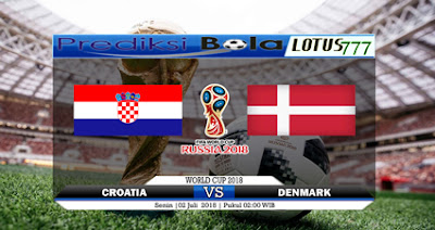 Prediksi Kroasia Vs Denmark 2 Juli 2018