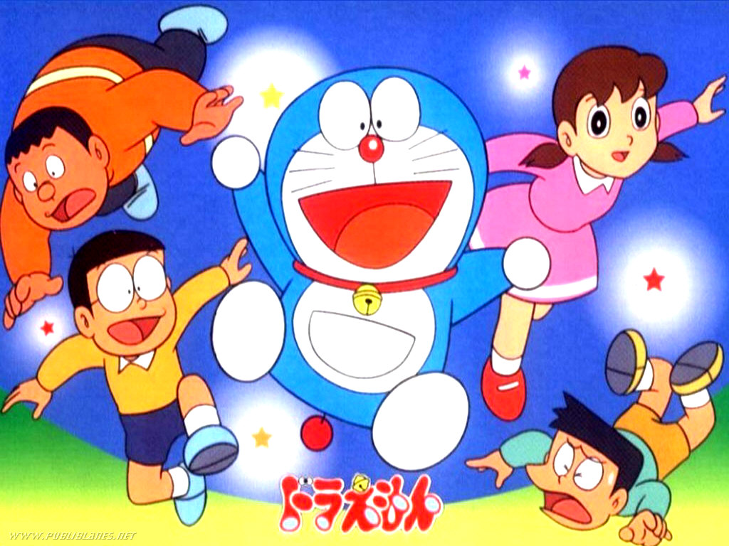 The Cartoon Funny Suneo in Doraemon Manga Series