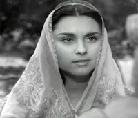 Actress Maria Frau in the 1950s film Margherita da Cortona