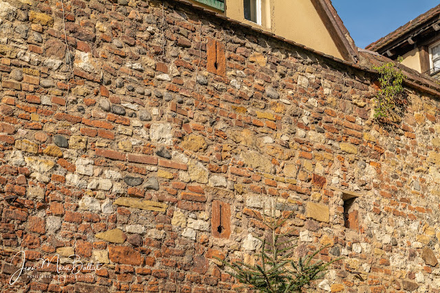 Mur d'enceinte médiéval, secteur du Henckersturm (mai 2020)