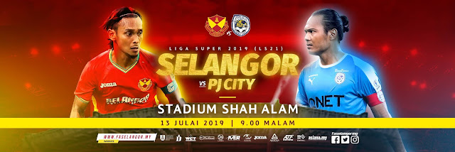 Selangor vs Pj City Live 13.7.2019