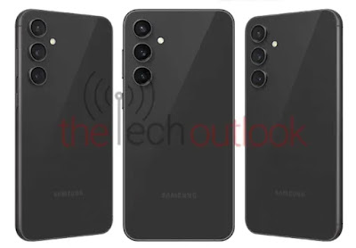 Galaxy s23 fe official render Rear Leaks