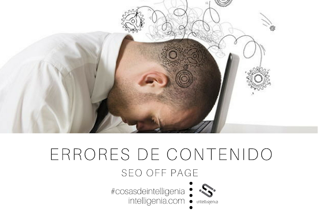 Errores de Contenido en SEO Off Page