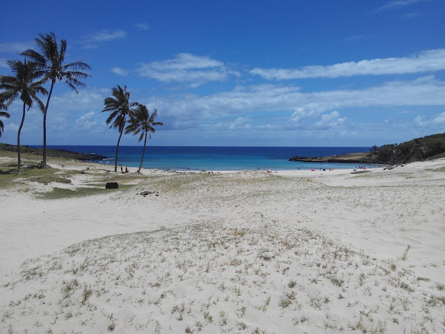 Playa de Anakena, Isla de Pascua