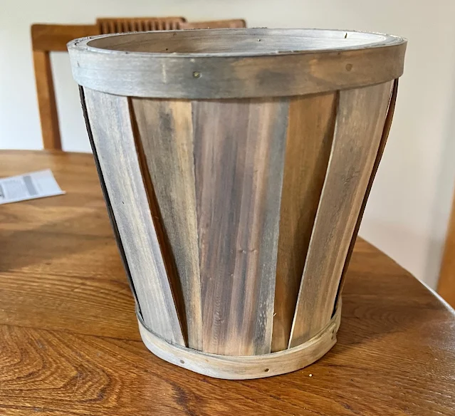 Photo of a Target Bullseye Playground Chip Basket with Weathered Wood Accelerator