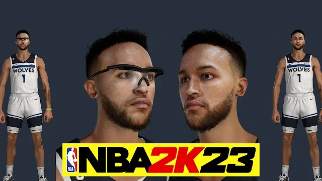 NBA 2K23 Kyle Anderson Cyberface (2 Hairstyles)