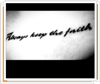  PIC Yoochun's'Always Keep the Faith' Tattoo