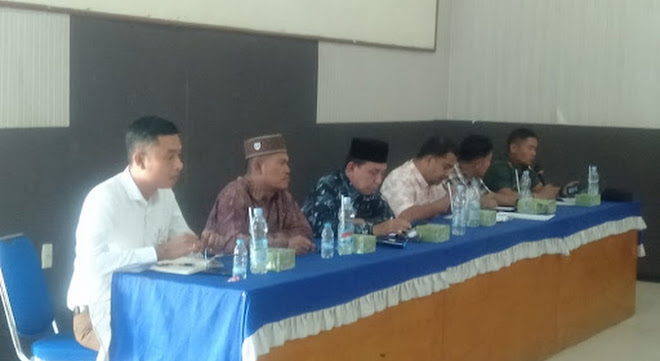 Danramil 12/LP Hadiri Rapat Koordinasi Persiapan Upacara HUT RI ke-80 di Kecamatan Sungai Kanan