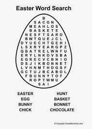 Easy Easter Word Searches For Kids 4