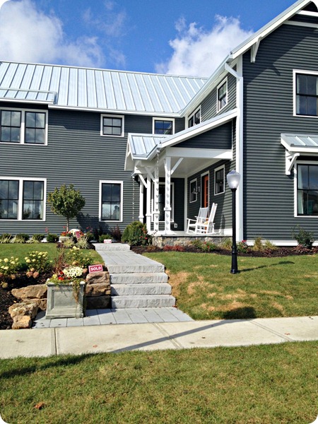 farmhouse inspired exterior