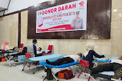 Sambut Hari Jadi Humas Polri ke-72, Polres Parepare Gelar Aksi Donor Darah