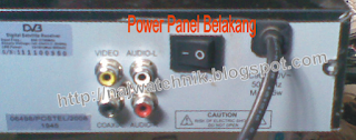 Gambar Panel belakang MHDE