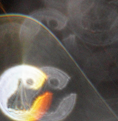 human figure in orb