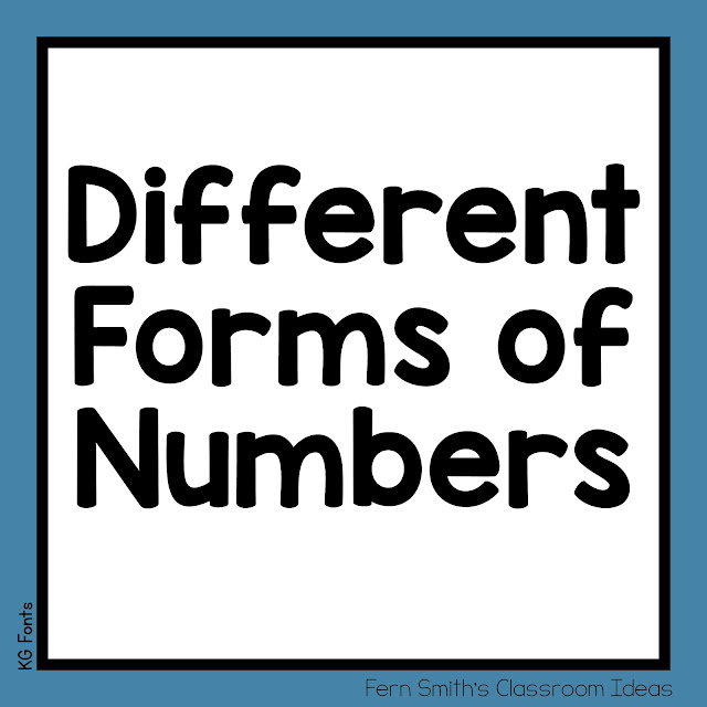 Download this Second Grade Math Different Forms Of Numbers Resource Bundle to Use in Your Classroom Today!