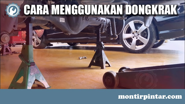 cara mendongkrak mobil