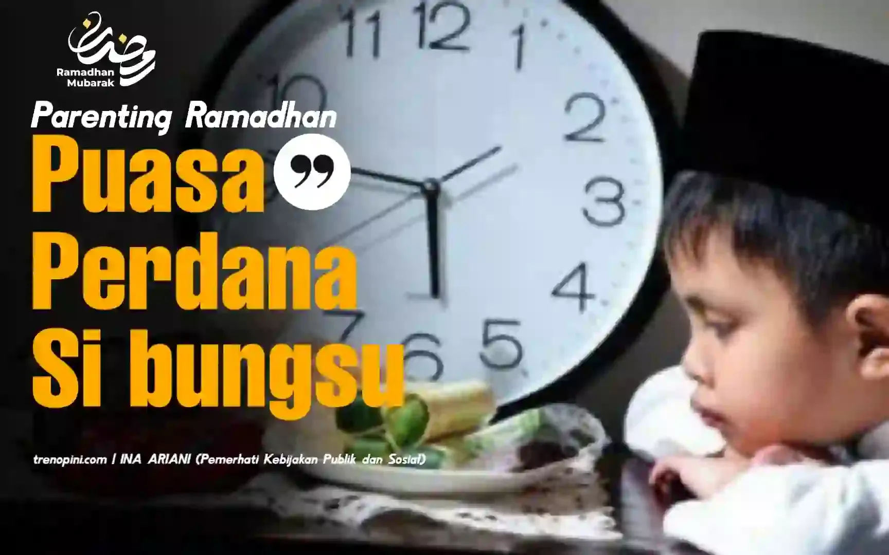 tips dan trik menjaga puasa anak