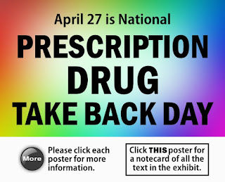 April 27th is National Prescription Drug Take Back Day