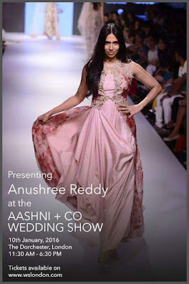 Presenting Anushree Reddy at the Aashni + co Wedding Show