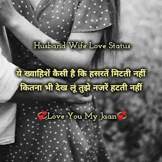 Best ststus for husband and wife in hindi