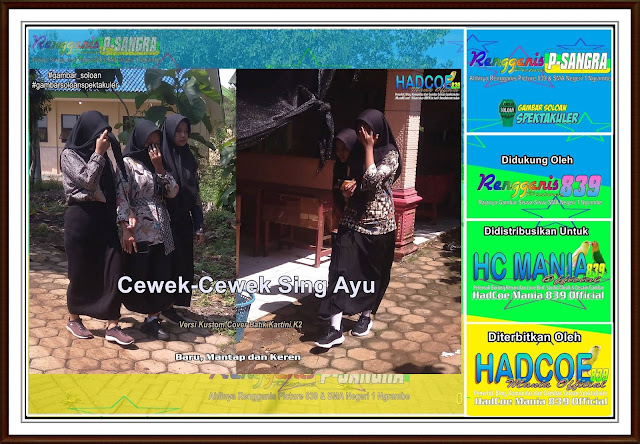 Gambar Soloan Spektakuler - Gambar SMA Soloan Spektakuler Versi Kustom Batik Kartini K2 54 A