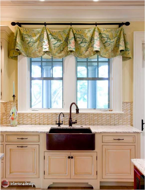 Elegant Kitchen Curtains 22