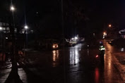 Polantas Lhokseumawe Patroli Malam Hari di Titik Rawan Laka di Jalan Elak