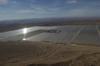 Solar panels of the Noor 1 Concentrated Solar Power plant in Rabat, Morocco, one of the largest solar plants in the world (Credit: Anadolu Agency/Getty Images) Click to Enlarge.