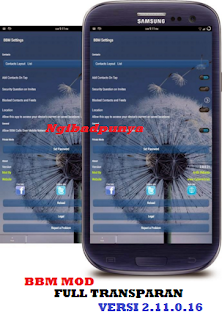 Download Apk BBM Mod Full Transparan Versi 2.11.0.16