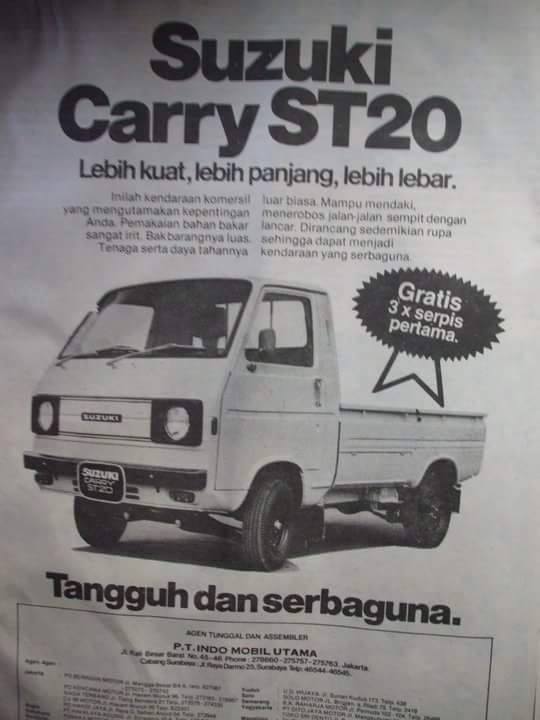 Galery iklan mobil jadul jaman doeloe banget mungkin 