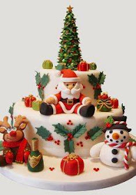 Christmas Cake Decorations