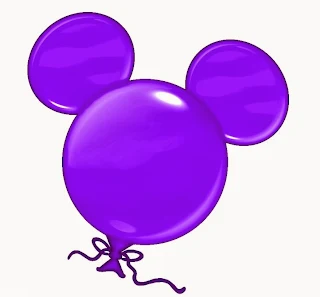 Imágenes de globos con forma de la cabeza de Mickey.