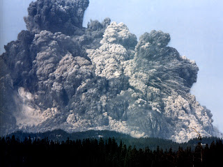 Mt St Helens Eruption 1980