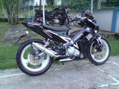 Modif Jupiter mx tauring modifikasi motor jupiter mx