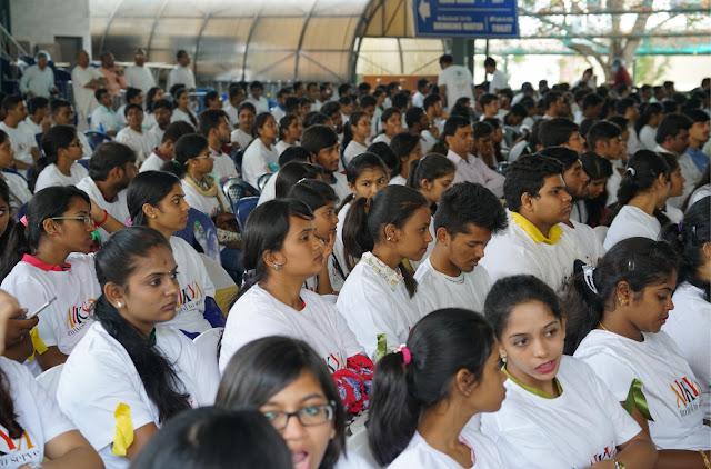 Volunteers at the event