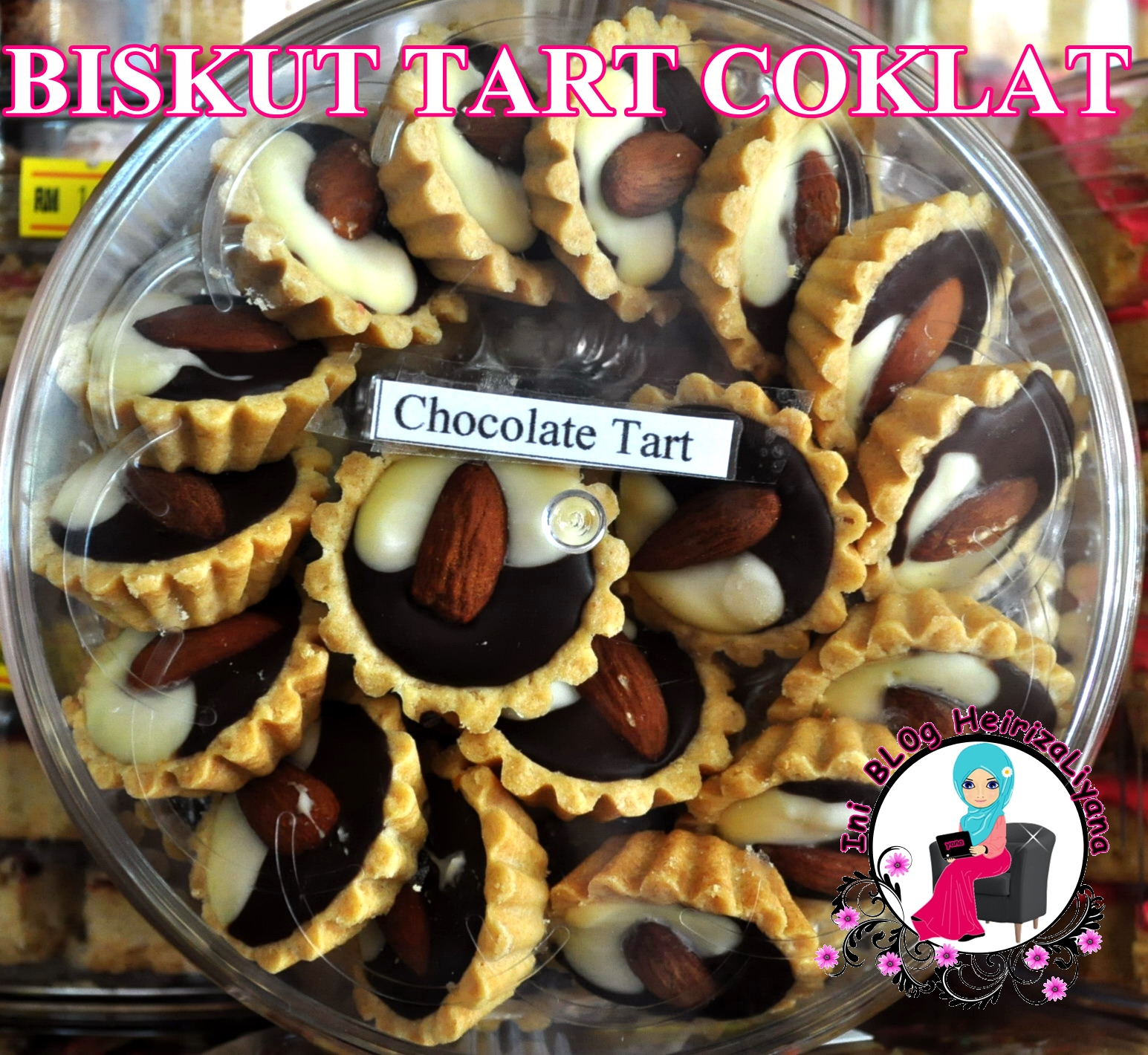 BISKUT TART COKLAT - CikCappuccinoLatte