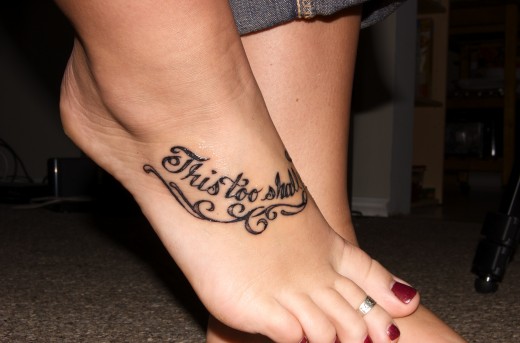 Beautiful foot tattoo designs for women can be subtle and mysterious at the