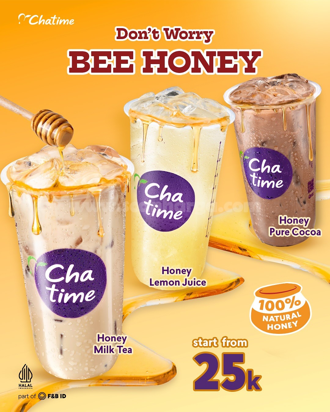 Promo Chatime Honey Series Mulai Rp 25.000
