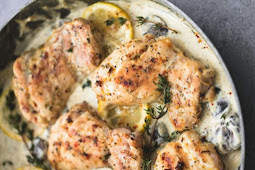 Creamy Lemon Chicken with Thyme