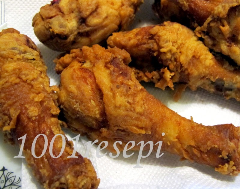 Koleksi 1001 Resepi: ayam goreng rangup dan sedap